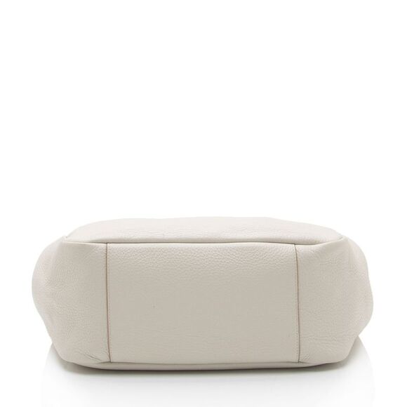 Saint Laurent Grained Calfskin Monogram Le 5 A 7 Bea Shoulder Bag - Picture 4 of 15